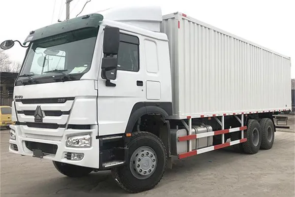 Howo N 8x4 Box Cargo Truck