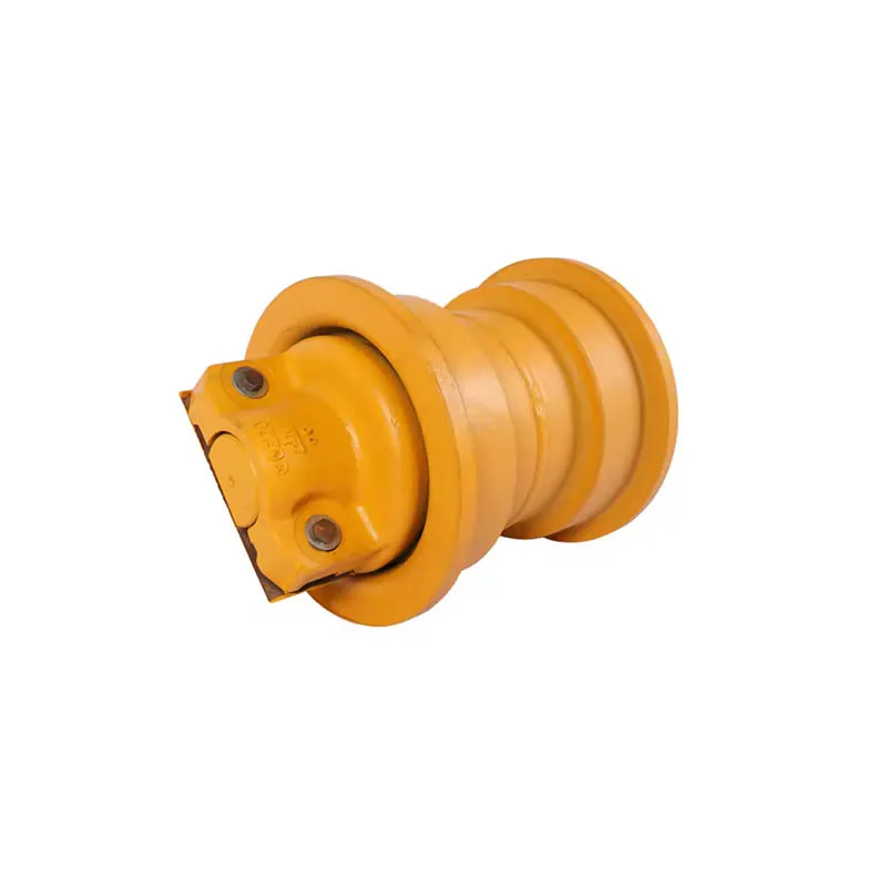 Rodillo de oruga de doble brida